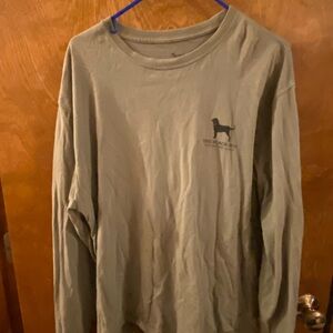 Black dog long sleeve shirt